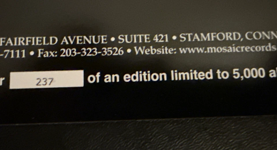 ‘Ella & Duke at The Cote D’ Azur’ 3 Vinyl Rec Set Mosaic Records Mint Condition - Image 3 of 4