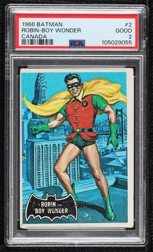 1966 OPC Batman Black Bat #2 Robin - Boy Wonder