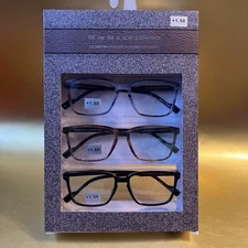 M by MAXSTUDIO  +1.50 Reading Glasses 3 Pairs BOXED‼️Nice