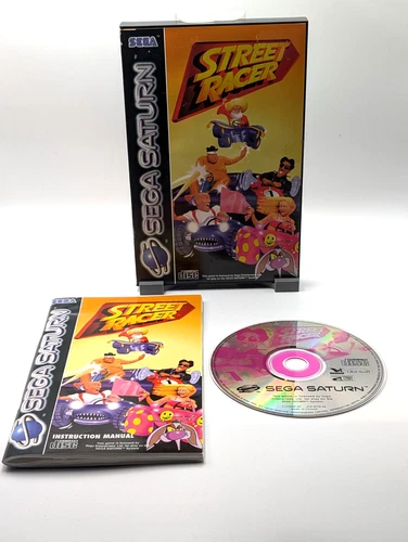 Street Racer - Sega Saturn - Complete with Manual - PAL Tested