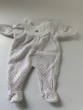 Vtg 1996 Our New Baby Bitty Baby Pleasant Company American Girl Jumper Sleeper