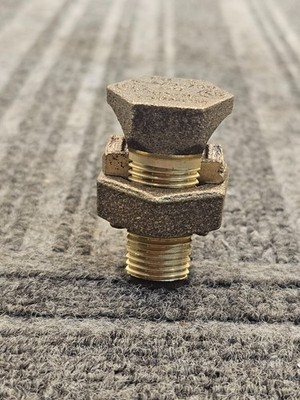 (QTY 4) Penn-Union S-4/0-250 Split Bolt 10 SOL  250 MCM