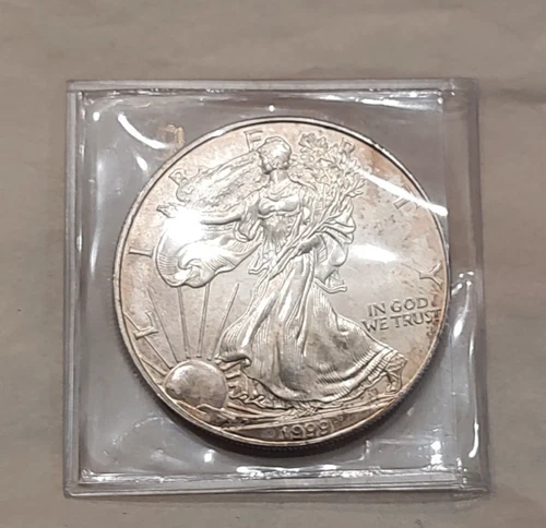 1999 American Silver Eagle  Coin 1 oz  Uncirculated 1 Ounce ASE  .999 silver