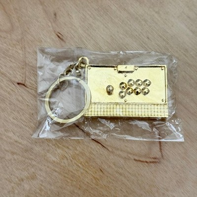 EVO 2025 Nacon Gold Fight Stick Keychain 3oz Promo Arcade Controller