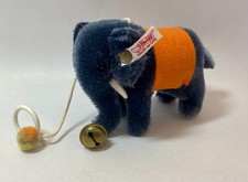 STEIFF - 2007 CLUB LOYALTY GIFT "BLUE ELEPHANT" 4” With Box And Certificate