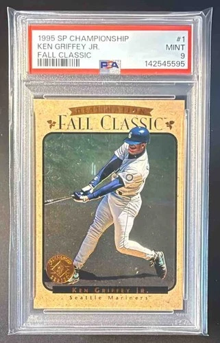 175. Ken Griffey Jr. 1995 SP Championship Fall Classic PSA 9 Mariners