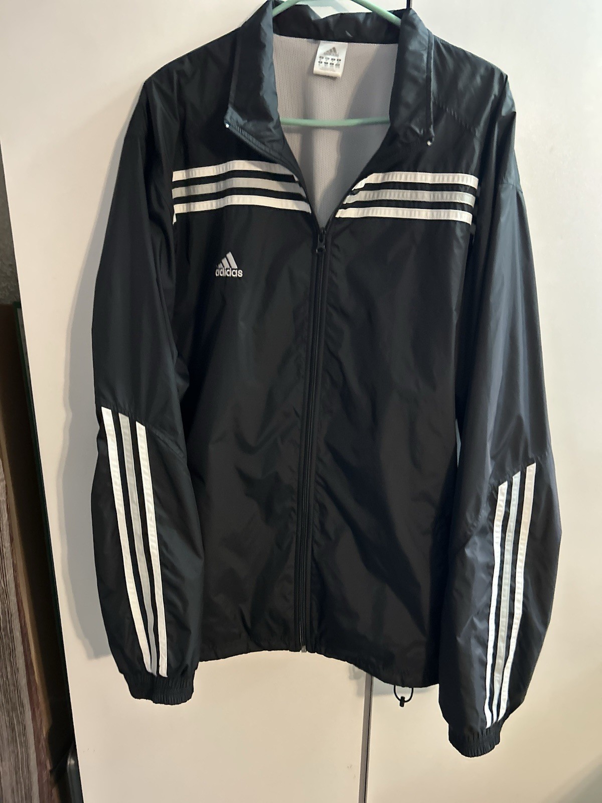 Vintage Adidas Lined Track Jacket-XL