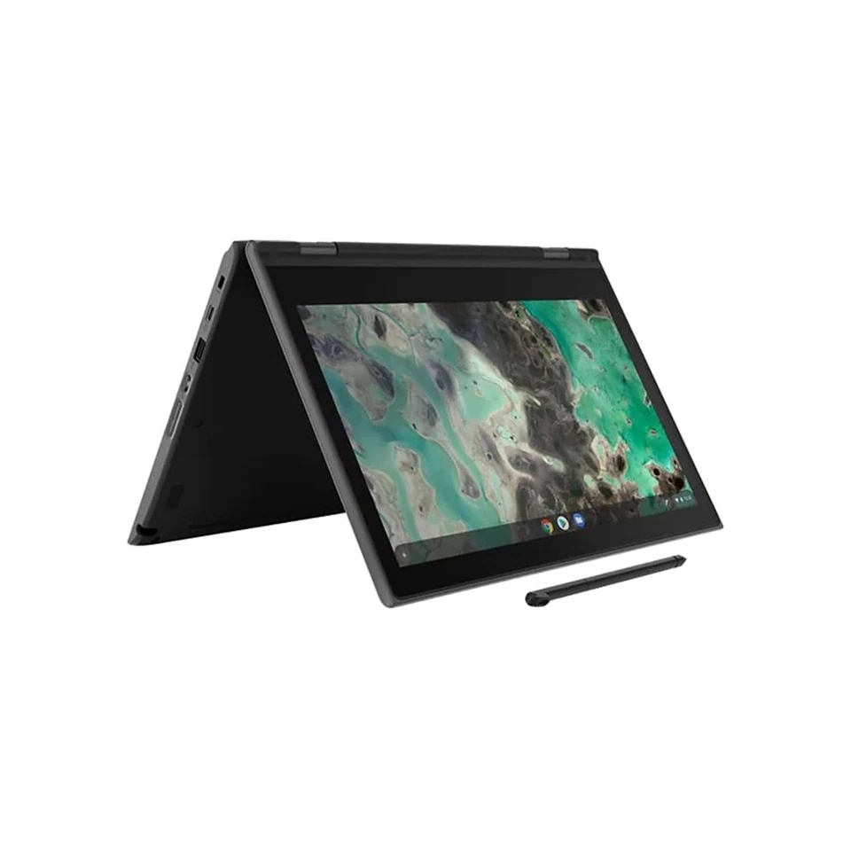 Lenovo Chromebook 500e поколение 2 11,6 дюйма 32 ГБ N4120, черный - Изображение 2 из 3