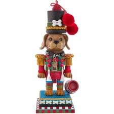 Kurt Adler Hollywood Dogs Rule Nutcracker, Multicolored, 15"