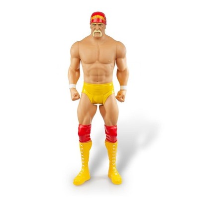 WWE Hulk Hogan Action Figure | Giant Sized Wrestler Great for Kids | 31'' Tall