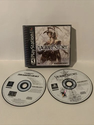Vagrant Story PlayStation 1 Game Collectors Disc And Case - no Manual