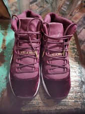 Air Jordan 11 Retro GG Heiress Red Velvet Size 8 Slightly Used