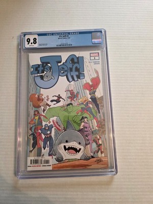 It's Jeff #1 cgc graded 9.8 first print  May 2023 marvel