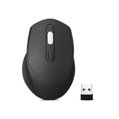 Guiheng Wireless Bluetooth Mouse,Dual Mode Rechargeable Silent Slim black 