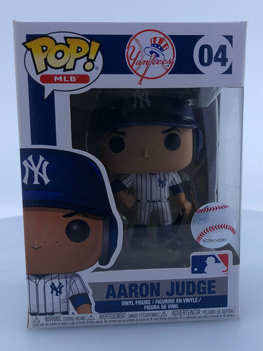 Funko POP! Sports MLB Aaron Judge #4 Vinyl Figure DAMAGED BOX SEE PICS