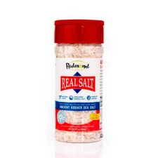 Redmond Real Sea Salt - Natural Unrefined Gluten Free Kosher 10 Ounce Shaker