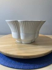 Haeger USA Bowl Planter White 5" Tall #156