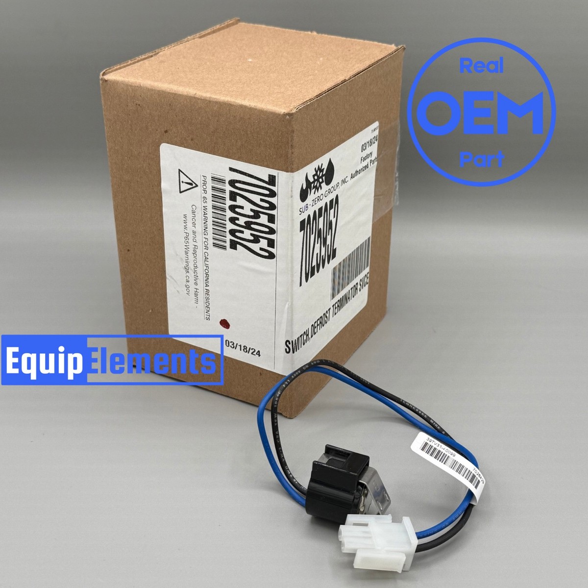 7025952 Genuine Sub-Zero Switch Defrost Terminator Factory
