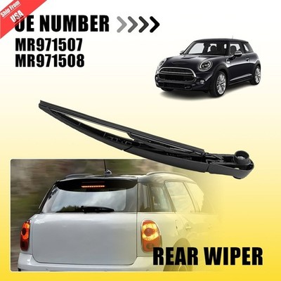 Rear Wiper Arm&Blade For 07-15 MINI COOPER R56 Back Windshield Windscreen Wiper