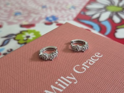 Milly Grace Silber Kristall Constellation Huggies