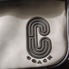COACH Edge Belt , Cross Body Bag Signature Reflrctive Dark Blue/Silver — photo 4