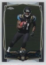 2014 Topps Chrome Marqise Lee (Leaning Towards Right Side of Card) Rookie RC 0c4. rookie card picture