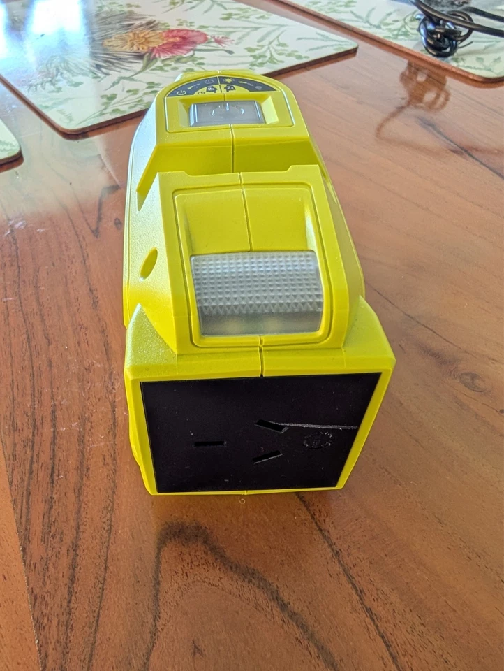 Ryobi ONE+ 18V 150W Battery  Inverter 240V AC USB LED Light OBT18150 Skin Only - image 2 of 4