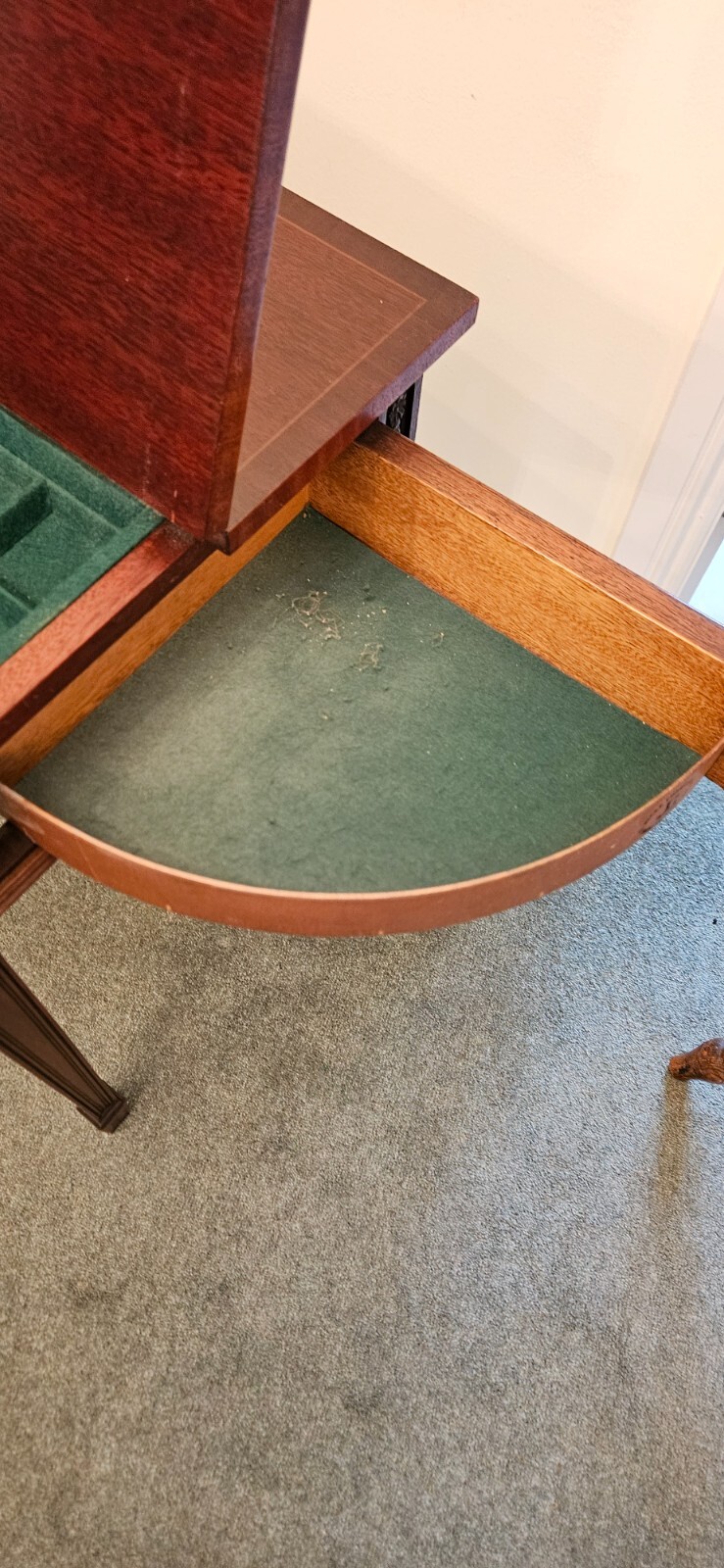 Small Dressing Table, Jewellery Table, Secret Compartment, Locking eBay
