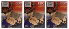 Fits: Kawasaki GPZ750R GPZ750 G2-G3 1985-1986 EBC HH Front Rear Brake Pads