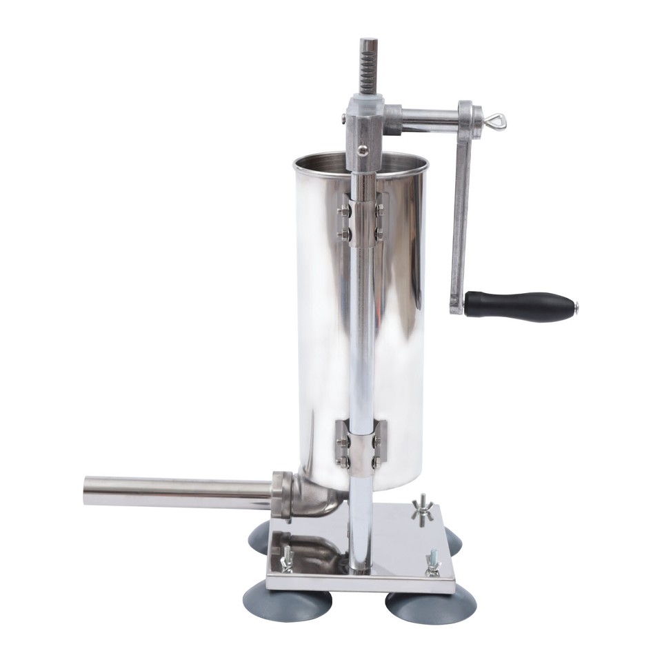 Manual Sausage Stuffer Stainless Steel Vertical Meat Press Filler