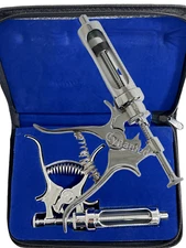 NEW 30cc Hauptner Dosing Syringe Veterinary Ranch Farm Livestock Stainless Steel