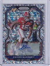 Xavier Mckinney 2020 Panini Prizm Silver Disco Prizm Rc Auto