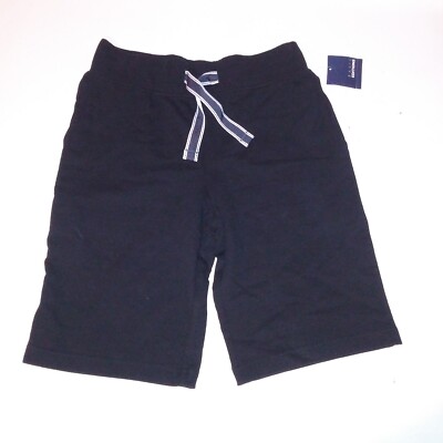 Basic Editions Womens Shorts Small Solid Navy Blue Bermuda Pockets Waist 28''