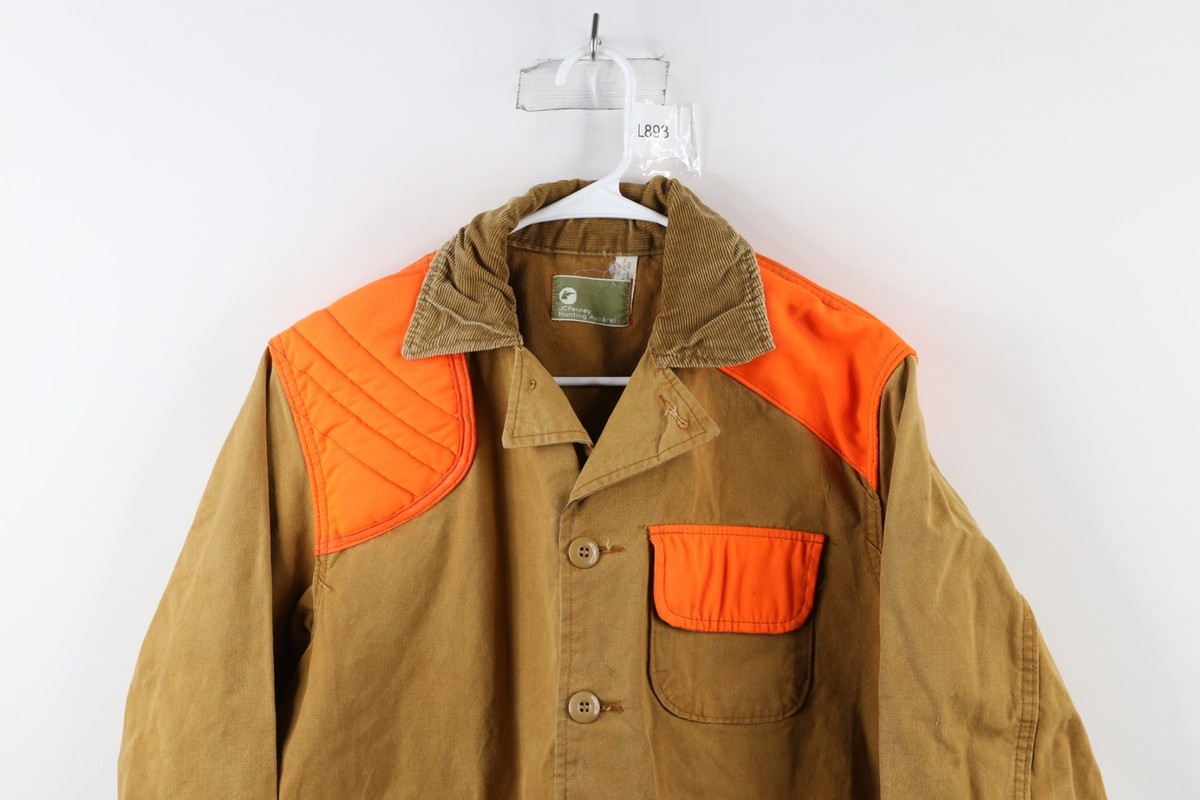 Vtg 60s 70s Streetwear Mens Large Distressed Canvas Hunting Vtg 60s 70s Streetwear Mens Large Distressed Canvas Hunting