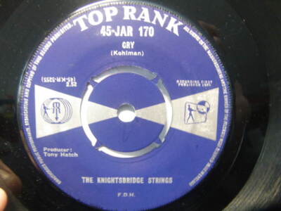 Knightsbridge Strings   Cry 1959 Top Rank JAR 170