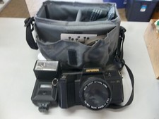 vintage Impaerial motor 35, motor drive camera w. flash and case