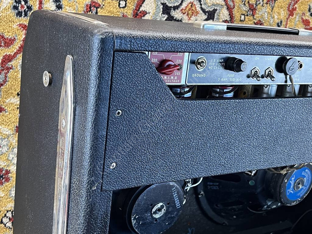 1967 Fender - Pro Reverb - Blackface - ID 3106 - Picture 14 of 24