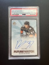 Hockey Card Design Evolution: SP Authentic Future Watch Rookie Card 10