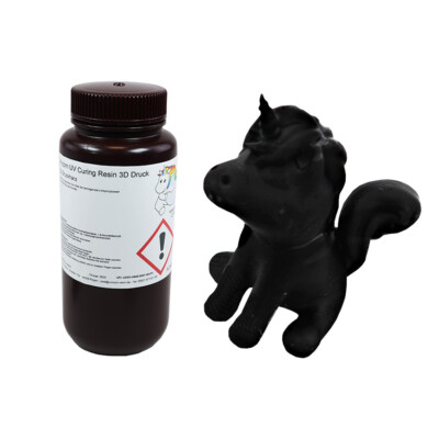 TOP 3D Drucker Resin LCD UV Photopolymer Harz 500 g schwarz (49,90 EUR/kg)