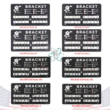 Dental Orthodontic Brackets Braces Metal Mini Roth Slot.022 345Hooks 20Pcs/pack