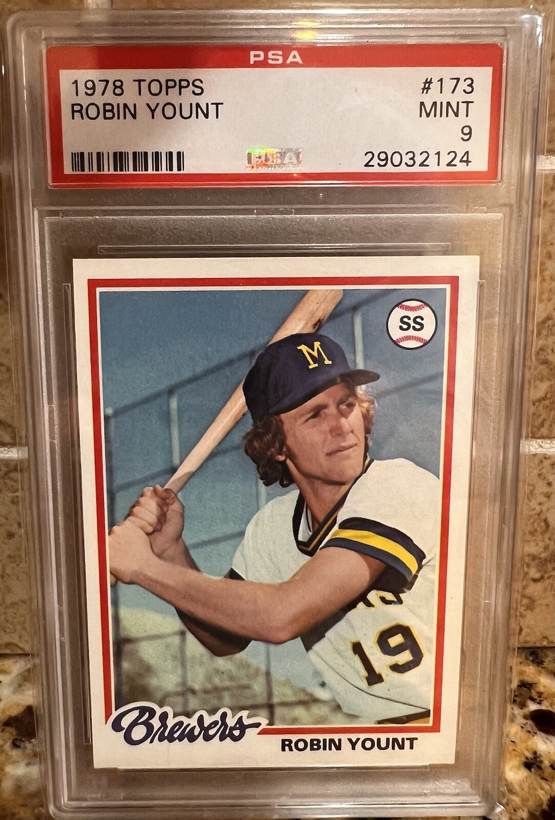 1978 Topps Robin Yount #173 PSA 9