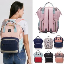 Mommy Diaper Pack Changing Bag Travel Storage Backpack Multi-Function Outdoor