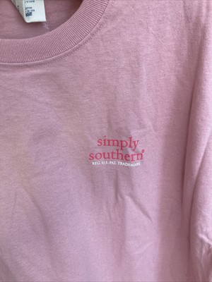 Simply Southern Pink Long Sleeves Sweet 