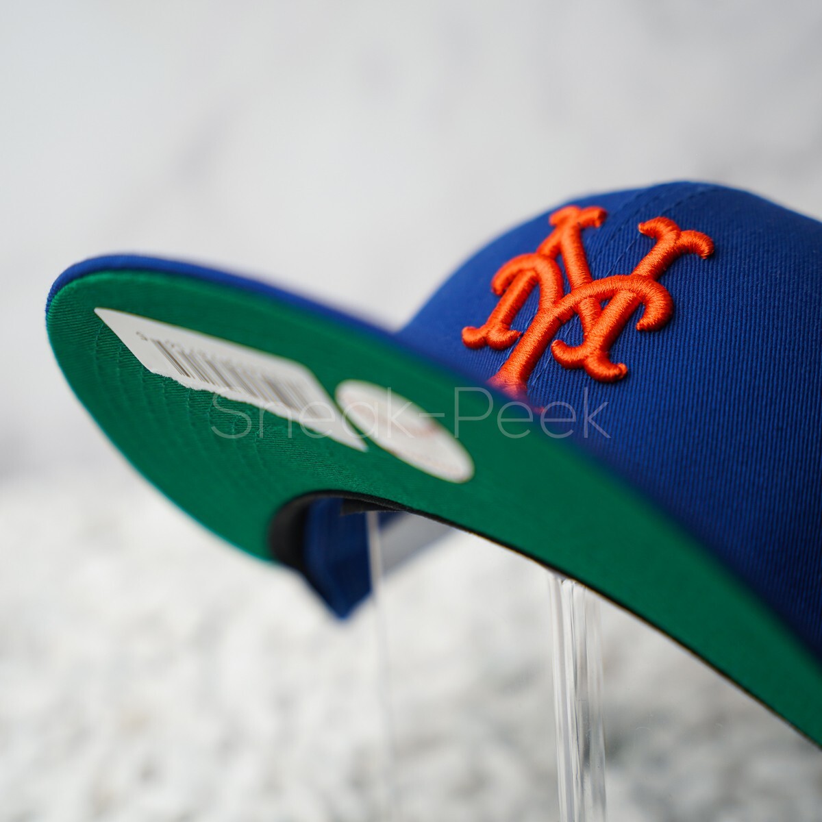 New Era New York Mets Size 7 3/4 Hat MLB Baseball Meshback Sports