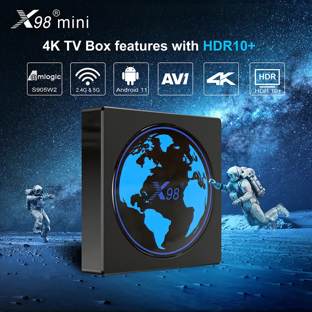 S905W2 Android 11.0 4K Set-top TV Box