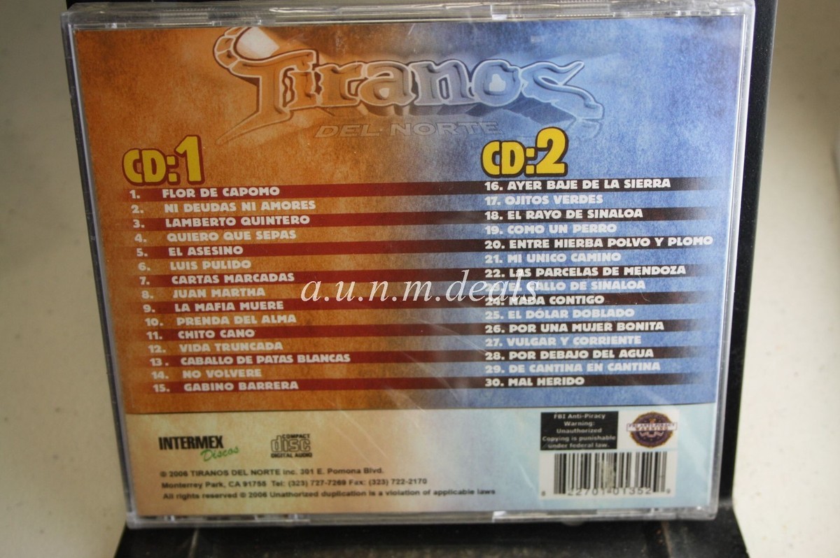 Tiranos Del Norte - 30 Tiranazo, 2008 ,Music CD (NEW) | eBay