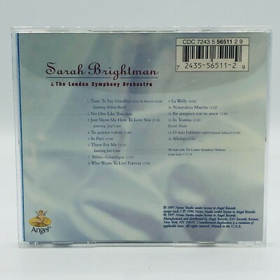 Sarah Brightman Time To Say Goodbye CD | eBay