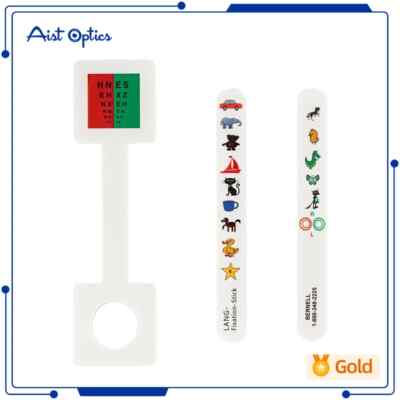 Children Fixation Stick with Red/Green Anti-Suppression Check Vision Tester