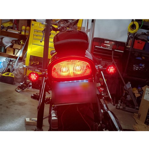 4x Luz intermitente de señales de giro para Kawasaki Vulcan VN 750 800 900 1500 1600 1700 - Imagen 4 de 12