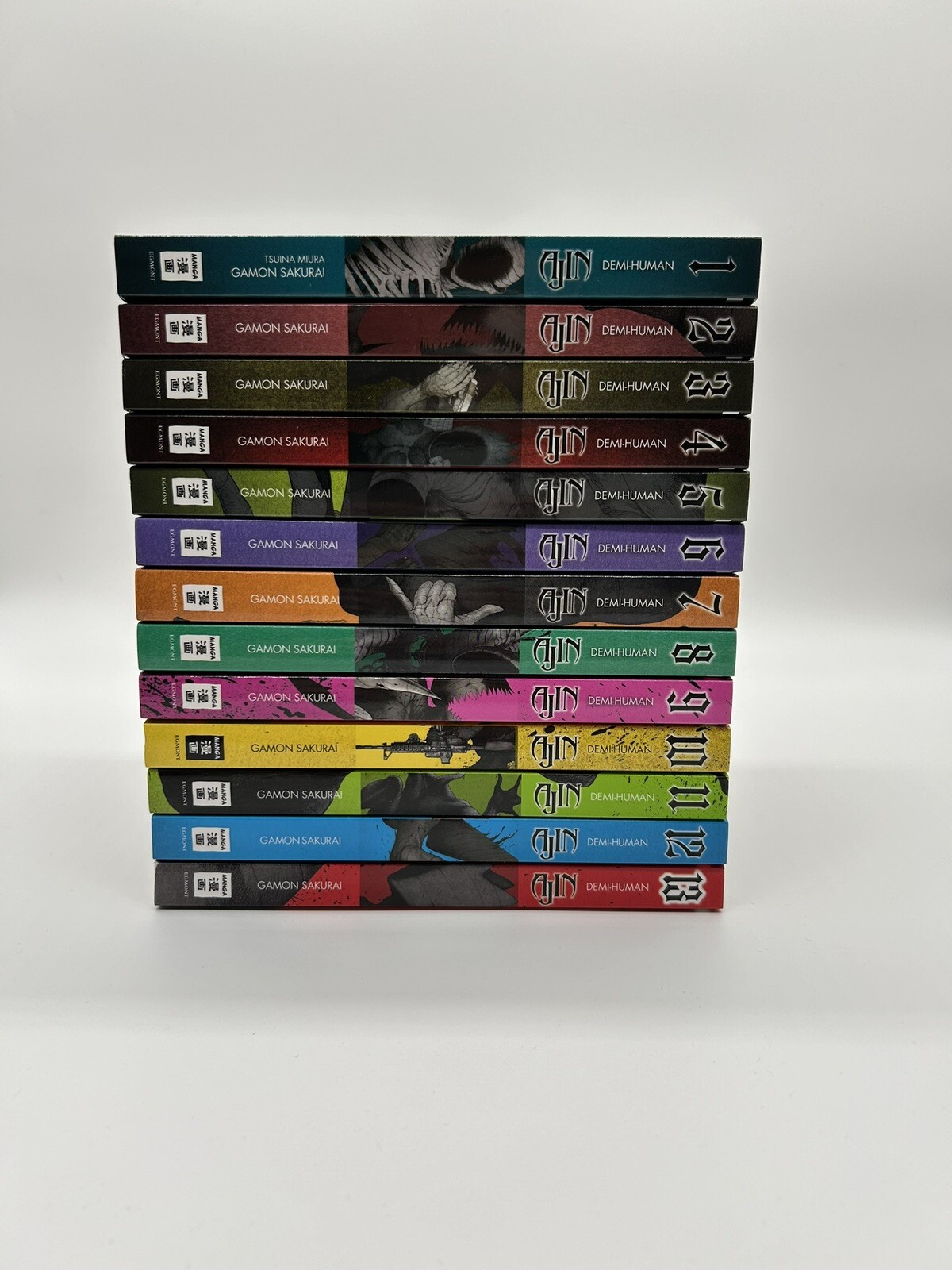 Ajin Demi Human -Gamon Sakurai - Banda 1-13 - Manga Egmont - 1. Edición